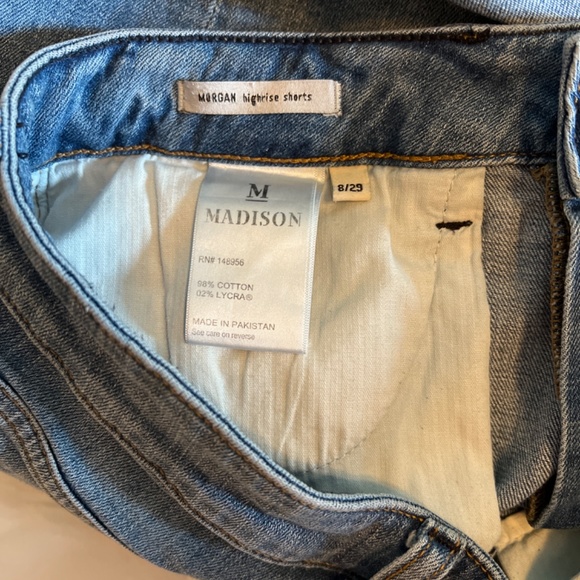 MADISON Morgan high rise shorts - Picture 3 of 3